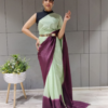 Party Style Ready To Wear Saree With Blouse Piece
